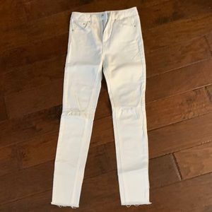 White Sable Jeans